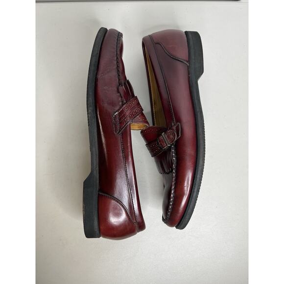 Sebago Brown Leather Tassel Loafers Men's Size 16D - Picture 5 of 10